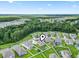 Aerial view of house and surrounding neighborhood at 5188 Country Pine Dr., Myrtle Beach, SC 29579