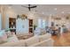 Bright and airy living room with a comfortable sectional and built in storage at 8165 Living Tide Dr., Myrtle Beach, SC 29572
