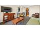 Condo living room with kitchen and seating at 1200 N Ocean Blvd. # 1002, Myrtle Beach, SC 29577