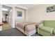 Bedroom with a queen bed, sofa and access to another bedroom at 1200 N Ocean Blvd. # 1002, Myrtle Beach, SC 29577