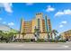 Modern high-rise building with oceanfront views and ample parking at 1200 N Ocean Blvd. # 1002, Myrtle Beach, SC 29577