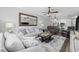 Spacious living room with comfortable seating and an open floor plan at 4503 W Harbour Circle # S1, Little River, SC 29566