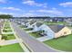Community of houses with various colors and landscaping at 3050 Deerberry Place, Longs, SC 29568