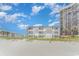 Beachfront condo building with ocean views and ample parking at 9620 Shore Dr. # 303, Myrtle Beach, SC 29572