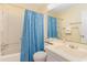 Clean bathroom with shower/tub combo and vanity at 9620 Shore Dr. # 303, Myrtle Beach, SC 29572