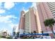 Exterior view of a tall residential building at 2701 South Ocean Blvd. # 710, North Myrtle Beach, SC 29582