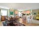 Eat-in kitchen with light cabinets, stainless steel appliances, and tile floor at 194 South Cove Pl. # D, Pawleys Island, SC 29585
