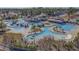 Aerial view of a resort-style pool with multiple areas at 583 Starlit Way, Myrtle Beach, SC 29579