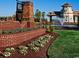 Brick entrance with landscaping and water feature at 583 Starlit Way, Myrtle Beach, SC 29579
