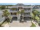 Elevated beach home with multiple balconies at 919A N Waccamaw Dr., Murrells Inlet, SC 29576