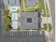 Aerial view of beach house and pools at 919A N Waccamaw Dr., Murrells Inlet, SC 29576