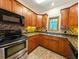 Modern kitchen with granite countertops and stainless steel appliances at 120 A Da Gullah Way # A, Pawleys Island, SC 29585