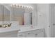 Bathroom with double vanity and a shower/tub combination at 885 Palmetto Trail # 201, Myrtle Beach, SC 29577