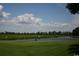 Picturesque golf course with water features and lush greens at 108 Hallandale Lane, Murrells Inlet, SC 29576
