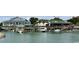 Picturesque waterfront view of the charming Inlet Crab House and surrounding area at 108 Hallandale Lane, Murrells Inlet, SC 29576