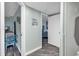 Interior hallway with access to rooms and decor at 1501 S Ocean Blvd. # 1150, Myrtle Beach, SC 29577