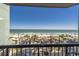 Oceanfront balcony view with patio furniture and beach access at 2311 Ocean Blvd. S # 361, Myrtle Beach, SC 29577