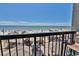 Stunning ocean view from private balcony, overlooking beach and boardwalk at 2311 Ocean Blvd. S # 361, Myrtle Beach, SC 29577