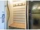 Small entryway with bench and coat hooks at 2311 Ocean Blvd. S # 361, Myrtle Beach, SC 29577