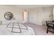 Bedroom with window seat, desk, and double closets at 7043 Shooting Star Way, Myrtle Beach, SC 29579