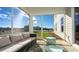 Relaxing screened porch with seating area, perfect for enjoying the outdoors at 7043 Shooting Star Way, Myrtle Beach, SC 29579