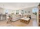 Bright living room with comfortable seating and stylish decor at 7043 Shooting Star Way, Myrtle Beach, SC 29579