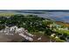 Aerial view of waterfront community with marina at 201 River Rd., Georgetown, SC 29440