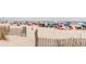 Beach access with dune crossover and sandy beach at 2805 N Ocean Blvd. # 301, Myrtle Beach, SC 29577