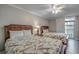 Bedroom with two double beds and access to balcony at 5310 N Ocean Blvd. # 301, Myrtle Beach, SC 29577