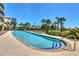 Relaxing outdoor pool with ample deck space at 5310 N Ocean Blvd. # 301, Myrtle Beach, SC 29577