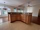 Kitchen island with sink and storage at 709 Ashley Manor Dr., Longs, SC 29568