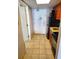 Small kitchen with black appliances and granite at 2000 N Ocean Blvd. # 503, Myrtle Beach, SC 29577