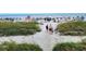Walk to the beach from this convenient path at 2000 N Ocean Blvd. # 503, Myrtle Beach, SC 29577