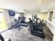 Fitness center with treadmills, elliptical machines, and stationary bikes at 2000 N Ocean Blvd. # 503, Myrtle Beach, SC 29577