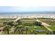 Aerial view of beach with many people at 2000 N Ocean Blvd. # 503, Myrtle Beach, SC 29577