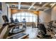 Well-equipped fitness center with treadmills, elliptical machines, and weight training equipment at 1105 S Ocean Blvd. # 1040, Myrtle Beach, SC 29577