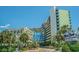 Exterior view of the Coral Beach Resort at 1105 S Ocean Blvd. # 1040, Myrtle Beach, SC 29577