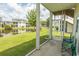Screened porch overlooking a pond and community at 4917 Twin Pond Ct. # 102, Myrtle Beach, SC 29579