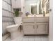Clean bathroom with updated vanity and shower/tub combo at 1206 Benna Dr. # 4-F, Myrtle Beach, SC 29577