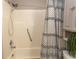 Updated bathroom with a shower/tub and stylish decor at 1206 Benna Dr. # 4-F, Myrtle Beach, SC 29577