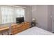 Bedroom with TV, dresser, and double bed at 1206 Benna Dr. # 4-F, Myrtle Beach, SC 29577