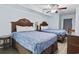 Guest bedroom with two double beds, nightstands, and a small work area at 1321 S Ocean Blvd. # 606, North Myrtle Beach, SC 29582