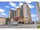 Multi-story building, possibly apartments, near a beach at 1321 S Ocean Blvd. # 606, North Myrtle Beach, SC 29582