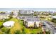 Aerial view of building near the ocean at 1582 S Waccamaw Dr. # 10, Murrells Inlet, SC 29576