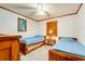 Guest bedroom with twin beds and ample closet space at 1582 S Waccamaw Dr. # 10, Murrells Inlet, SC 29576