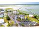 Aerial view of building near the waterfront at 1582 S Waccamaw Dr. # 10, Murrells Inlet, SC 29576
