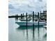 Boats docked at the marina, calm water at 81 Delray Dr. # 2-A, Murrells Inlet, SC 29576