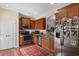 Well-equipped kitchen with granite countertops and ample wood cabinetry at 444 Papyrus Circle # 444, Little River, SC 29566