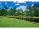 Pond view from backyard with lush greenery at 1525 Palmina Loop # B, Myrtle Beach, SC 29588