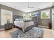 Comfortable bedroom with hardwood floors and tasteful decor at 2056 Summer Rose Ln., Myrtle Beach, SC 29579